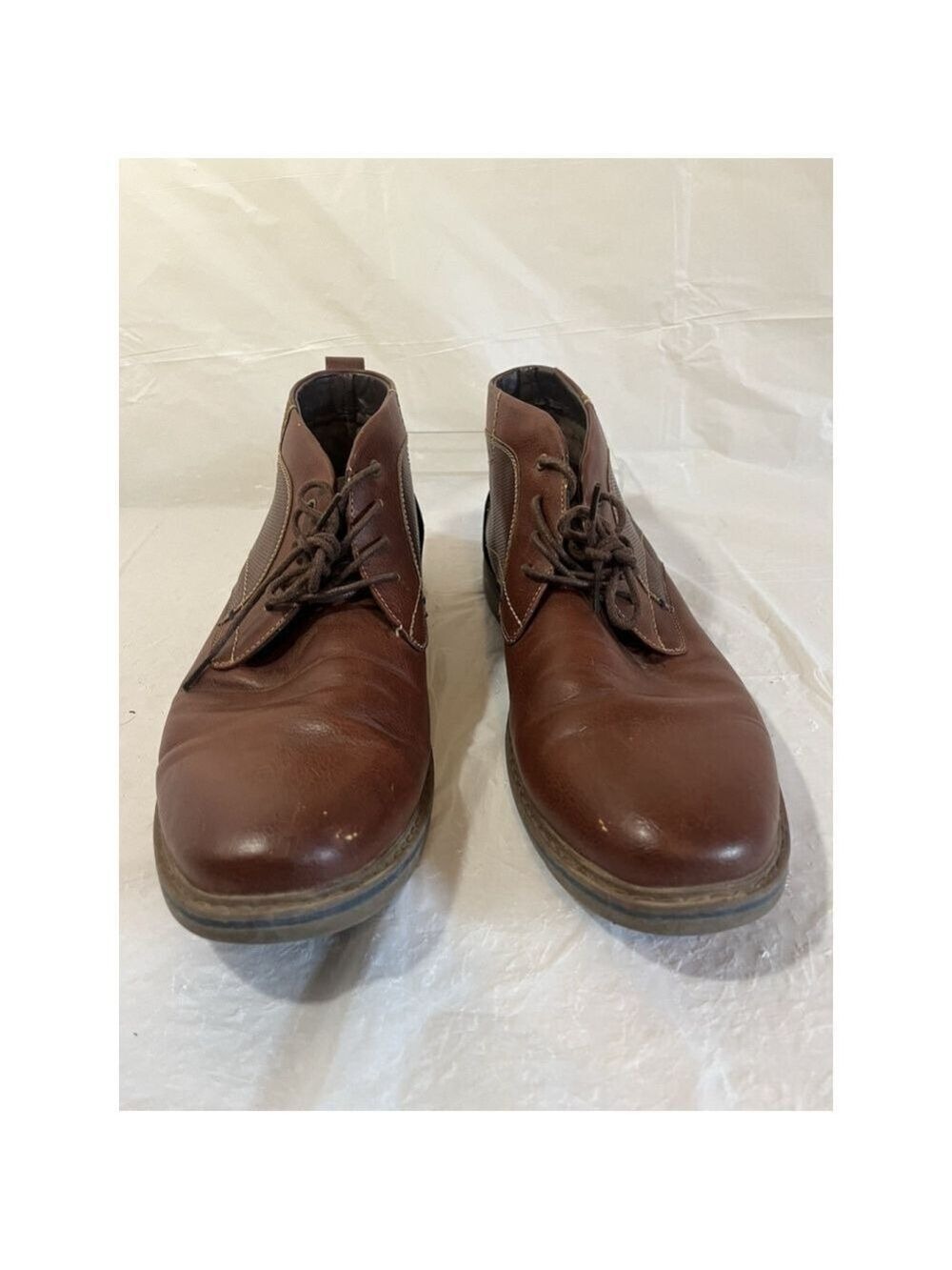 Nunn Bush Men's Size 10.5 M Newhall Plain Toe Chukka Boot Brown
